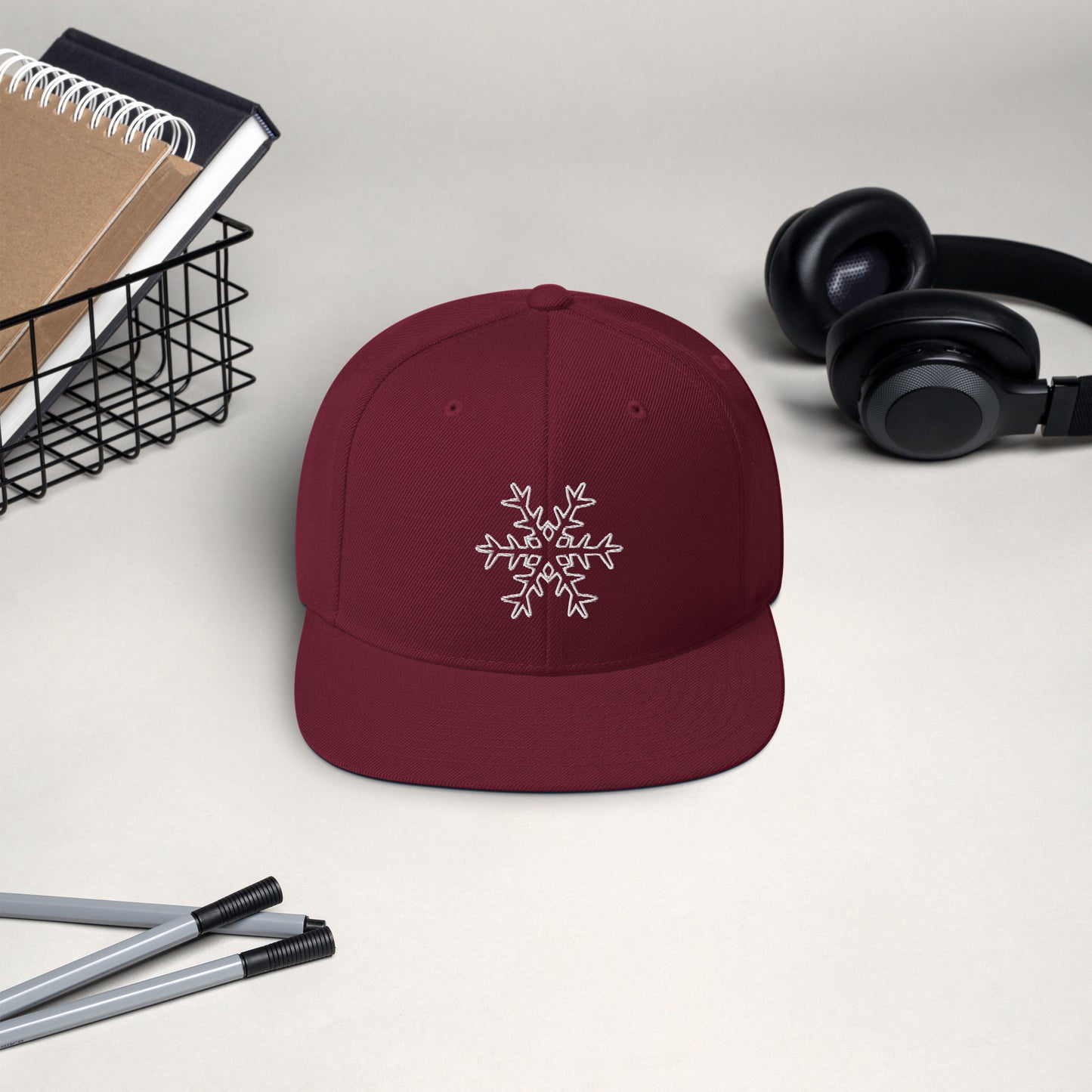 Casquette à visière plate Christmas Quesaco