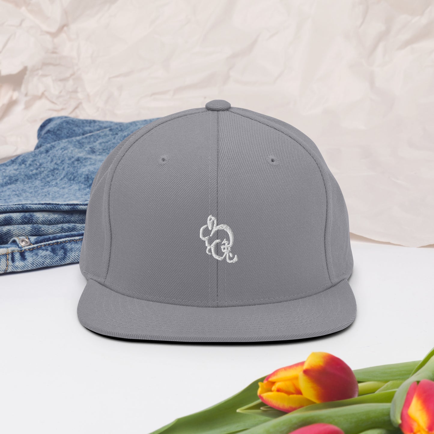 Casquette à visière plate Année Lunaire Quesaco