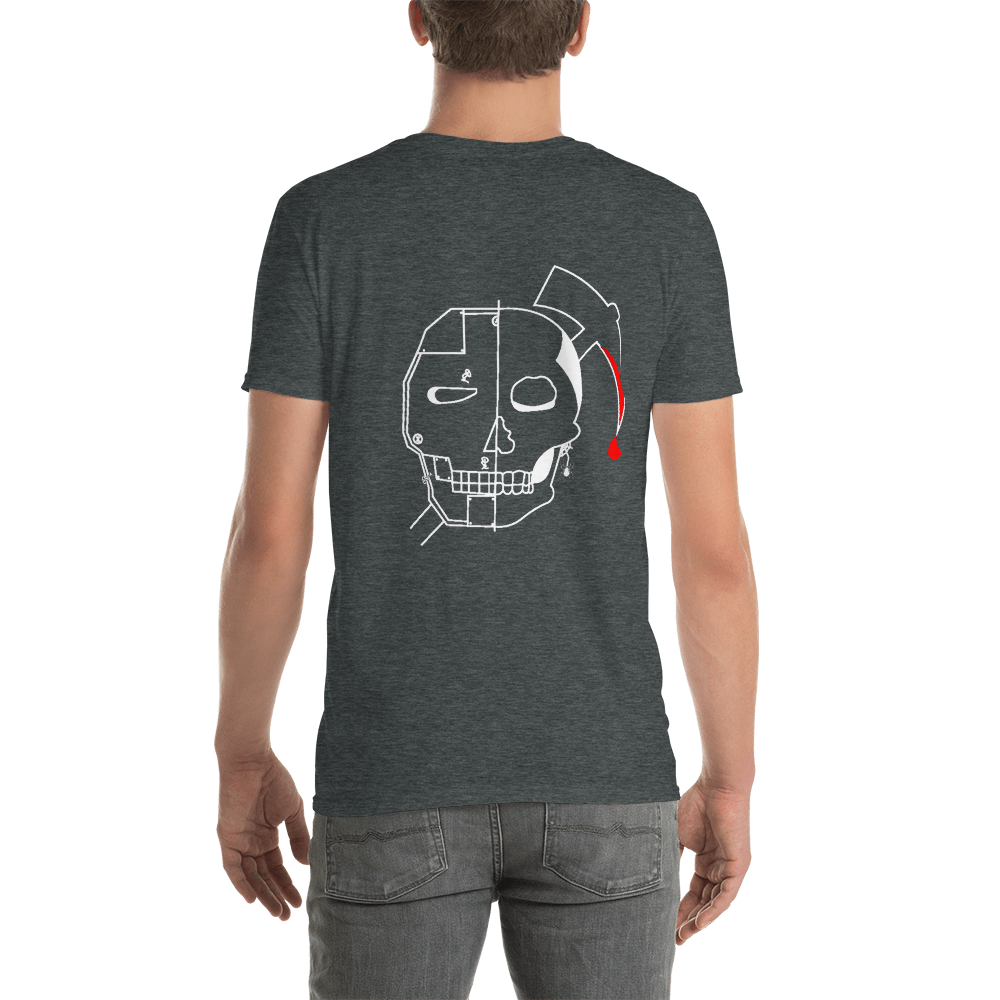 T-shirt Unisexe Robot Head Quesaco