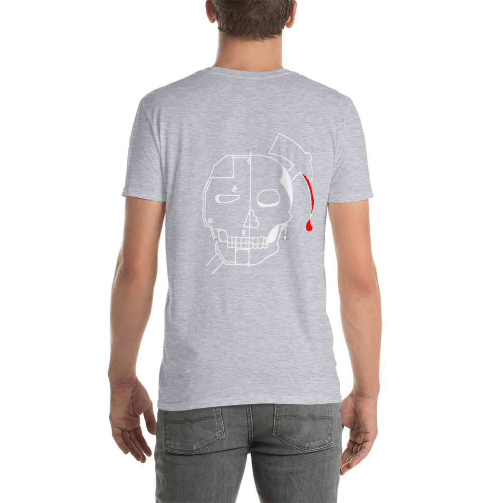 T-shirt Unisexe Robot Head Quesaco