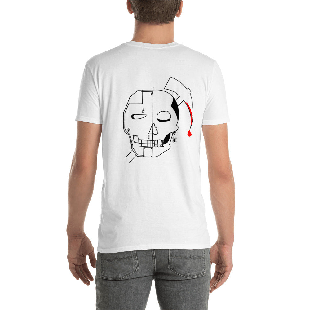 T-shirt Unisexe Robot Head Quesaco
