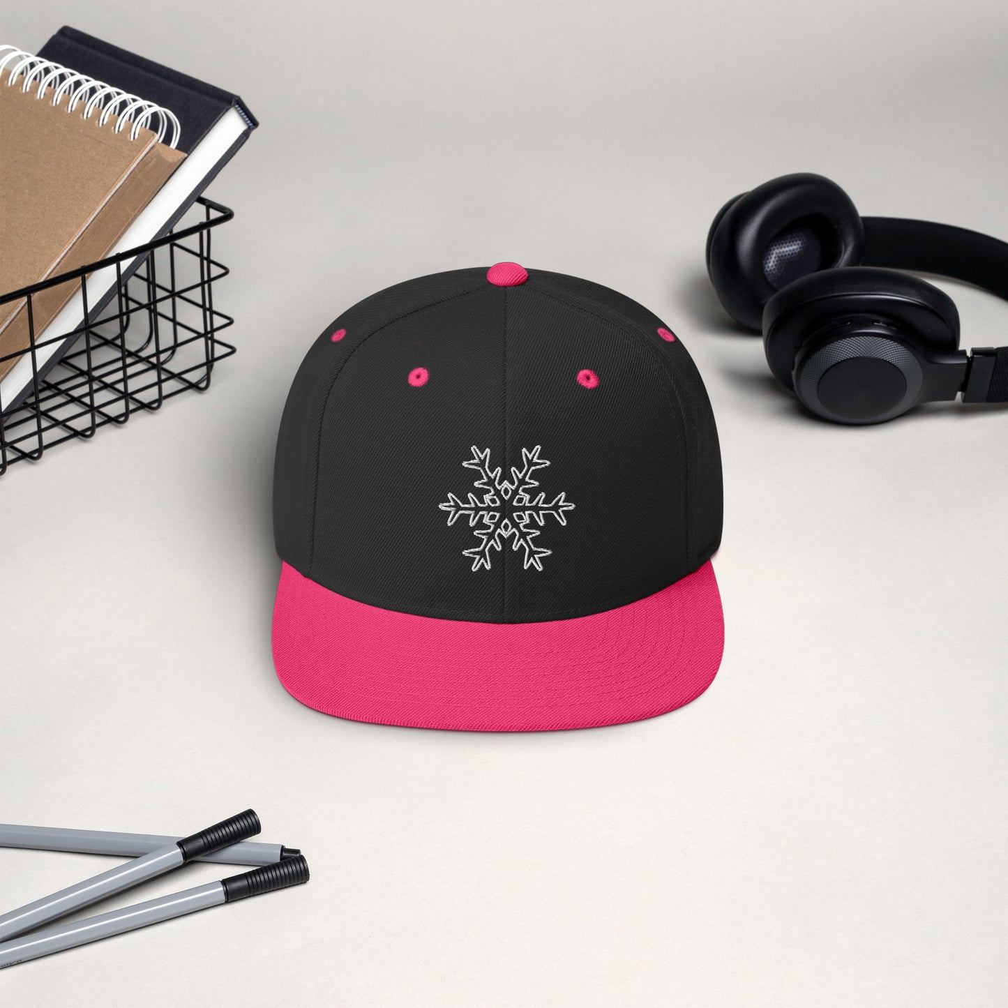 Casquette à visière plate Christmas Quesaco