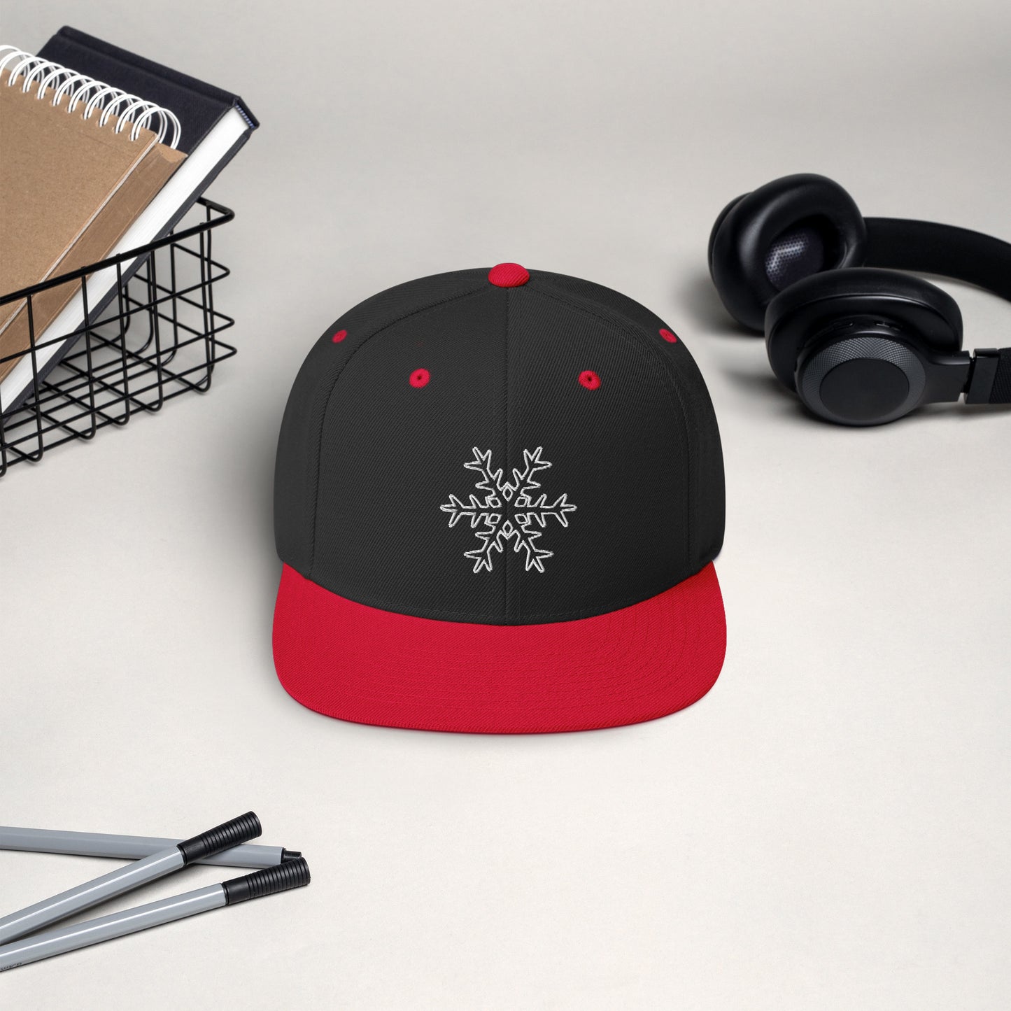 Casquette à visière plate Christmas Quesaco