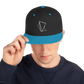 Casquette visière plate Quesaco