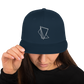 Casquette visière plate Quesaco