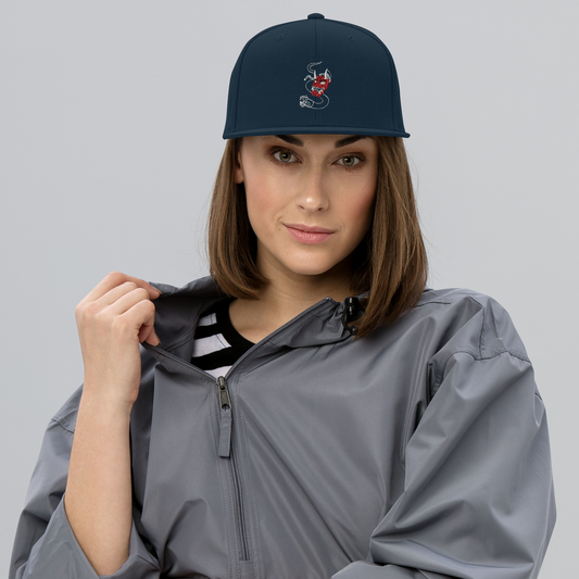 Casquette à visière plate Mempo Quesaco