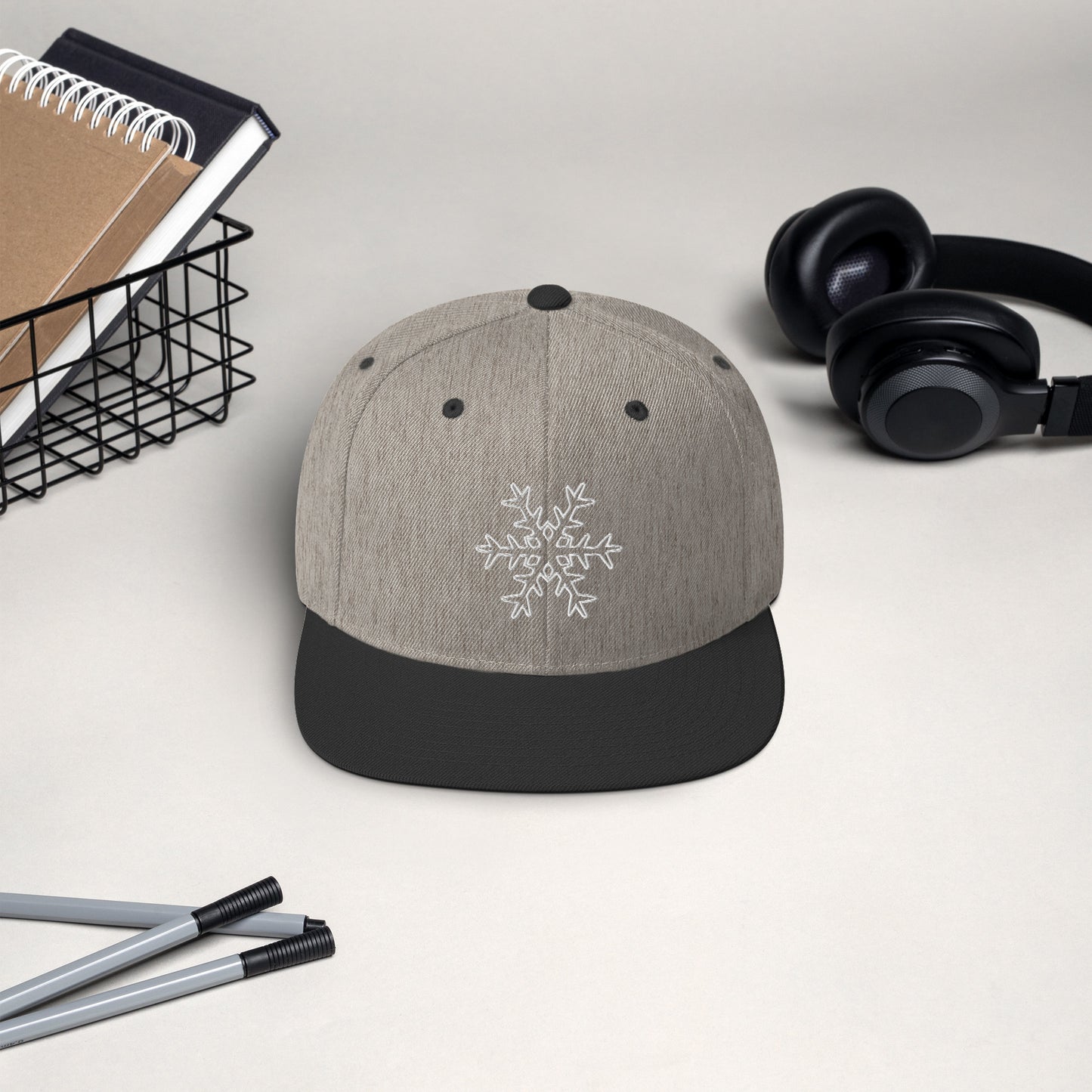 Casquette à visière plate Christmas Quesaco
