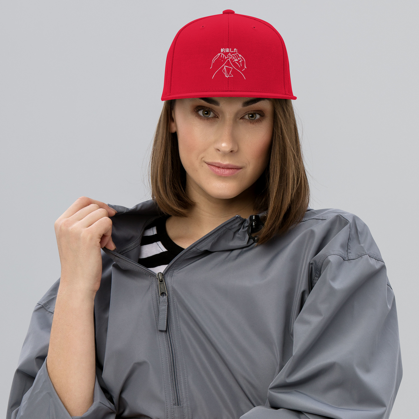 Casquette à visière plate Promesse Quesaco