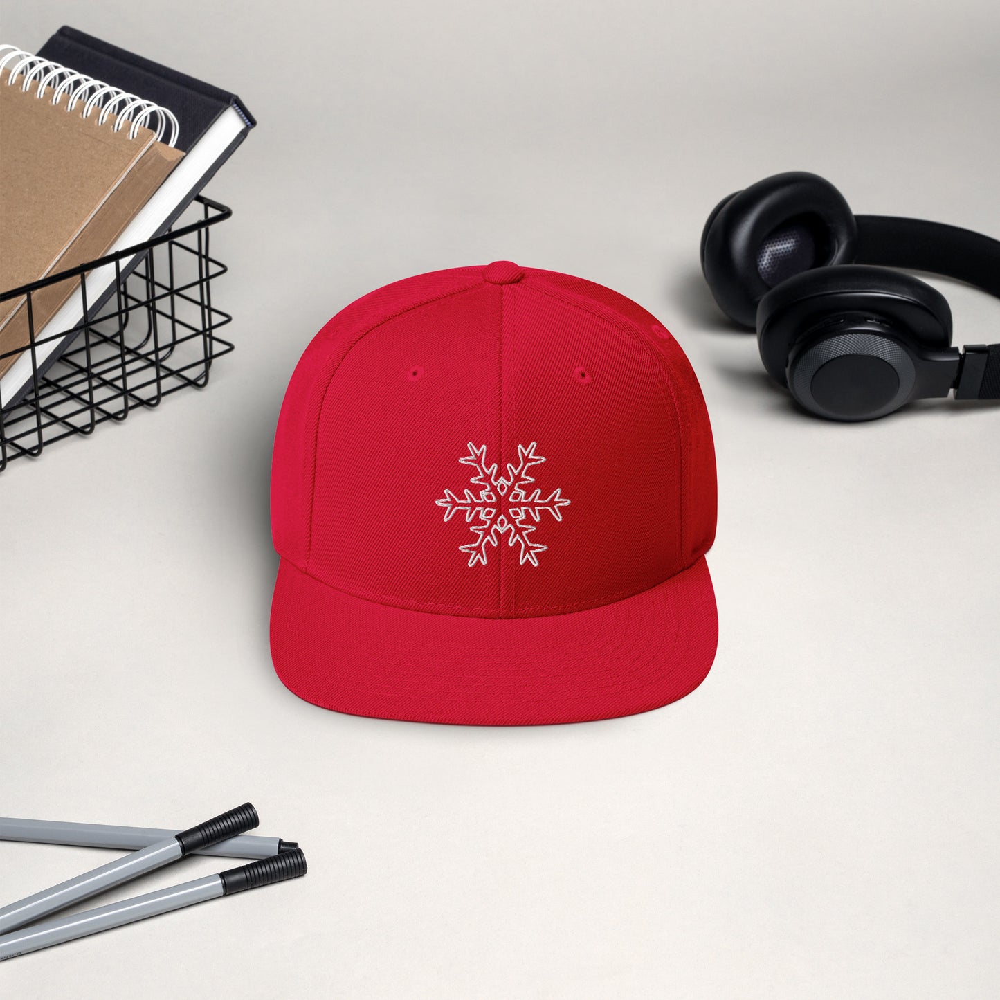 Casquette à visière plate Christmas Quesaco