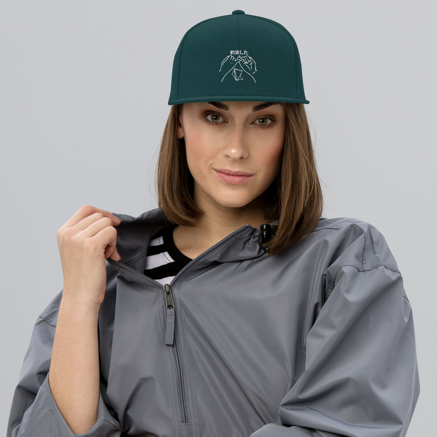 Casquette à visière plate Promesse Quesaco