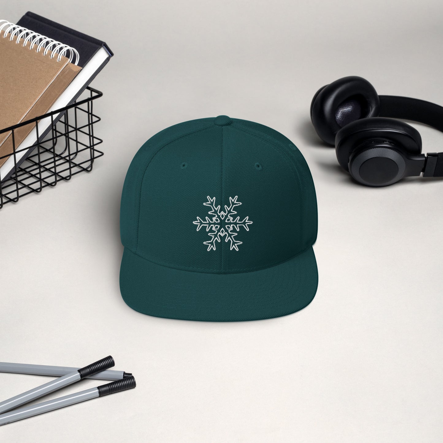 Casquette à visière plate Christmas Quesaco