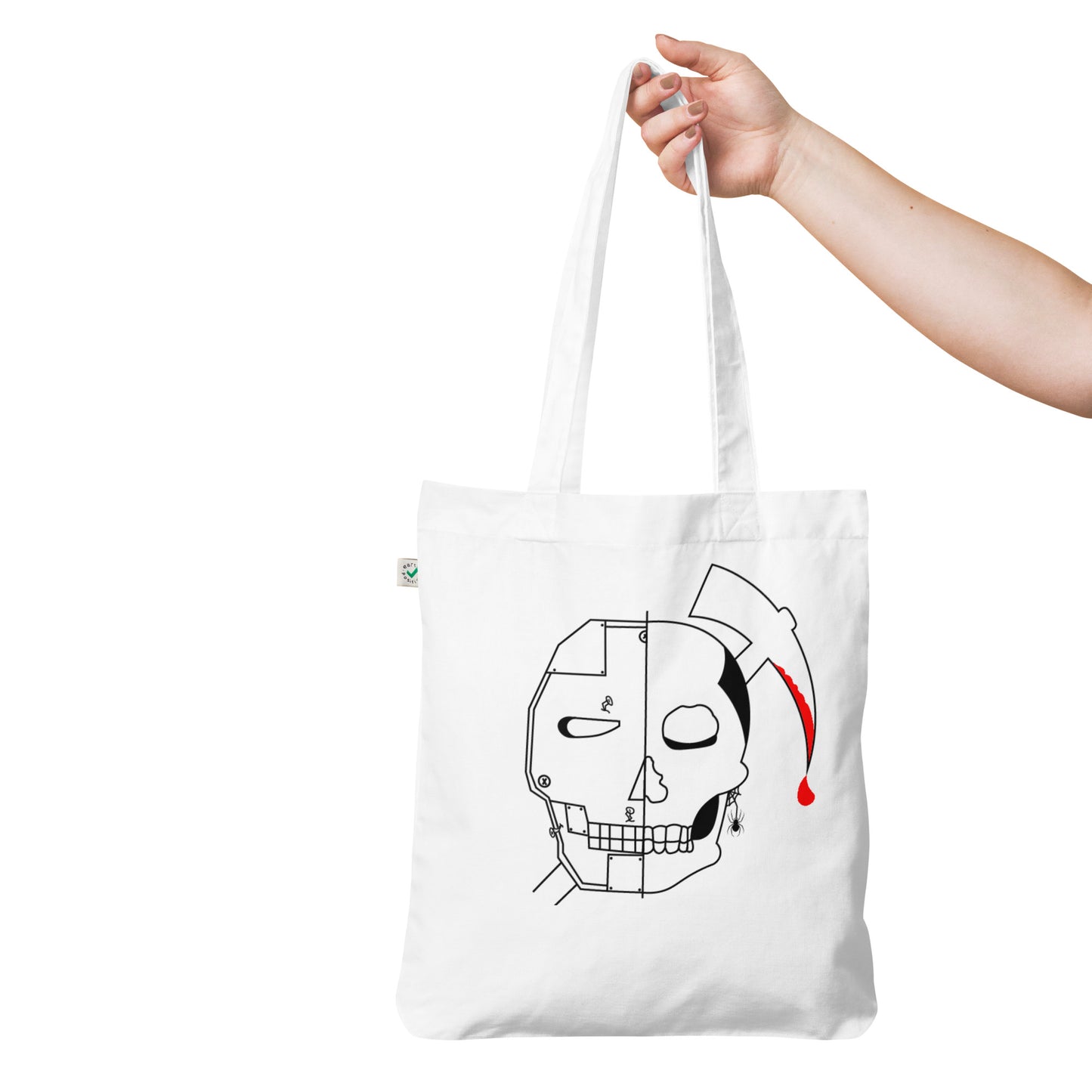 Tote bag Robot head Quesaco