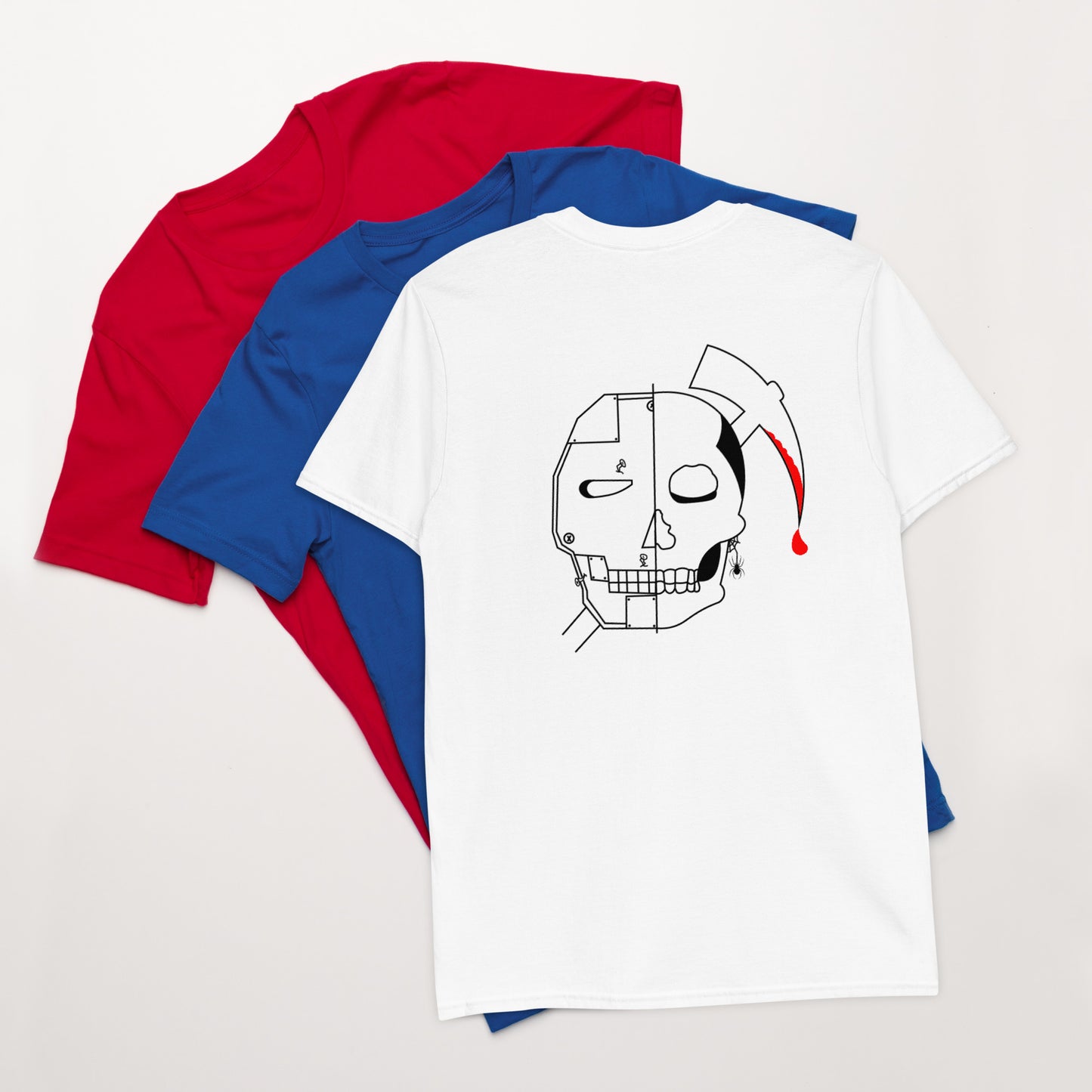 T-shirt Unisexe Robot Head Quesaco