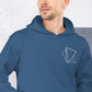 Sweat à capuche Unisexe Robot head Quesaco