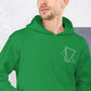 Sweat à capuche Unisexe Robot head Quesaco
