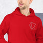 Sweat à capuche Unisexe Robot head Quesaco